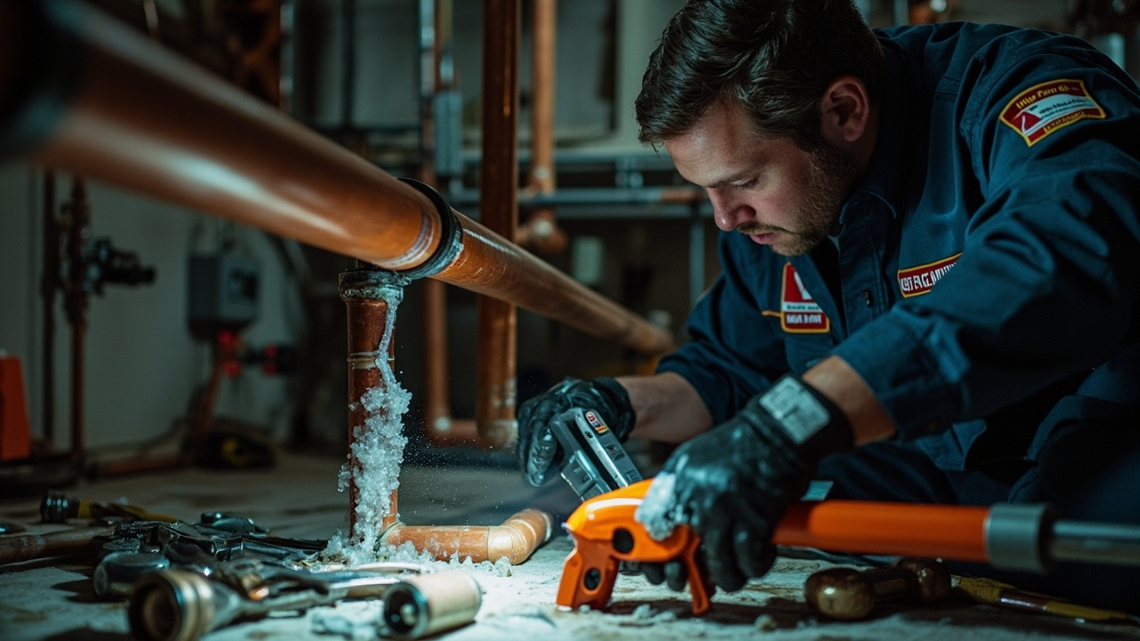 How We Safely Thaw and Repair Frozen Pipes
