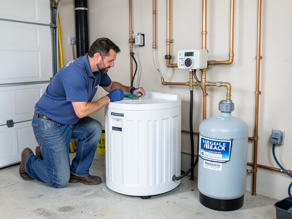 Deciding between a water softener and a water cond