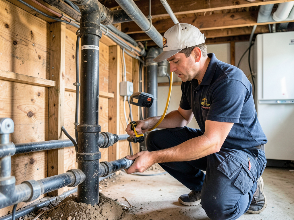 How to route new plumbing lines for a second floor